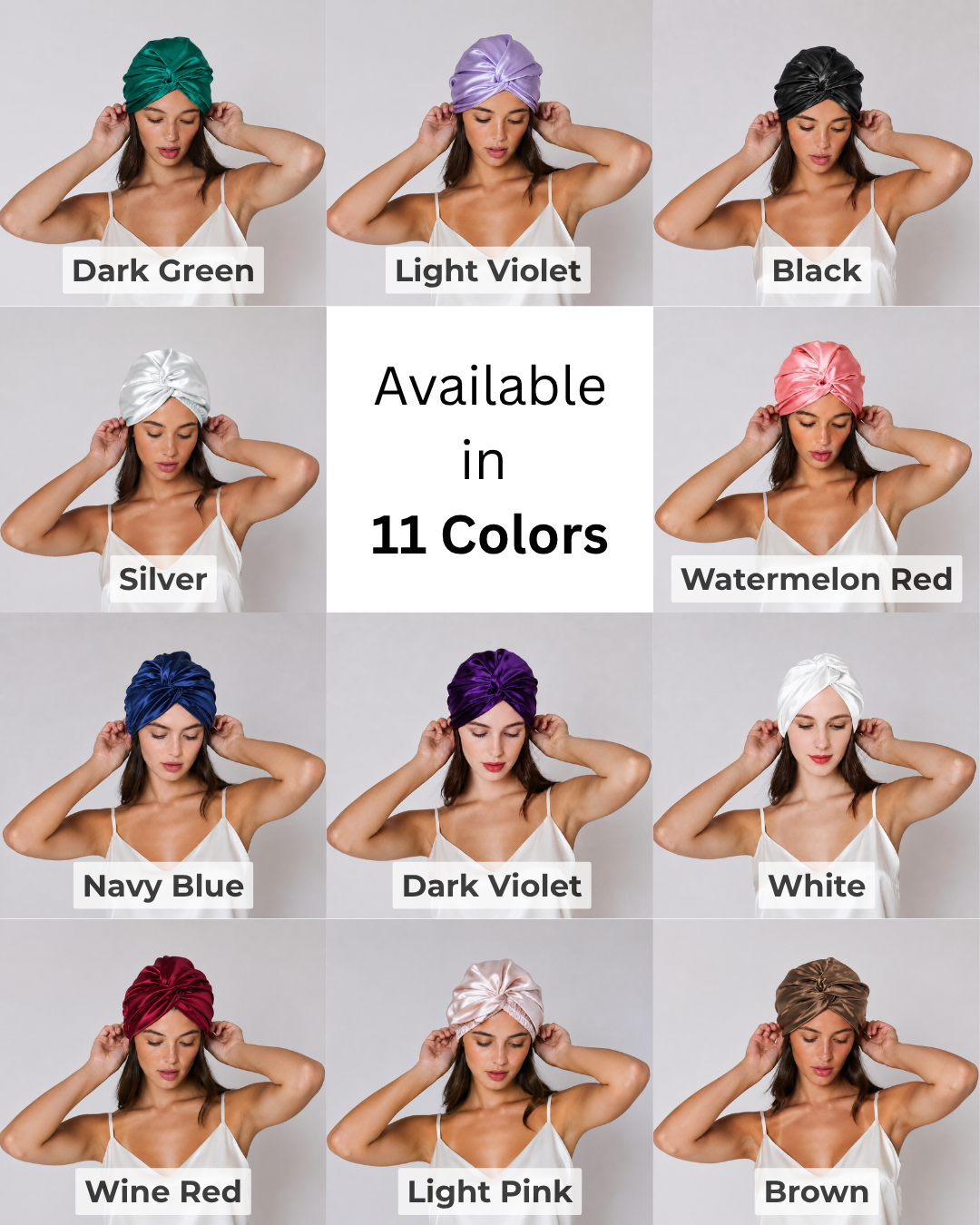 Double-Layer Mulberry Silk Sleep Cap