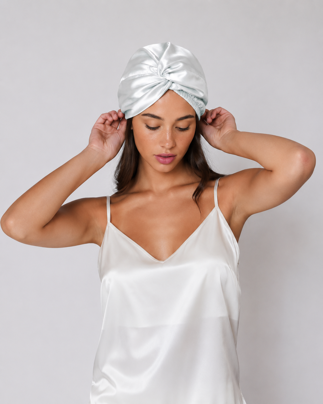 Double-Layer Mulberry Silk Sleep Cap