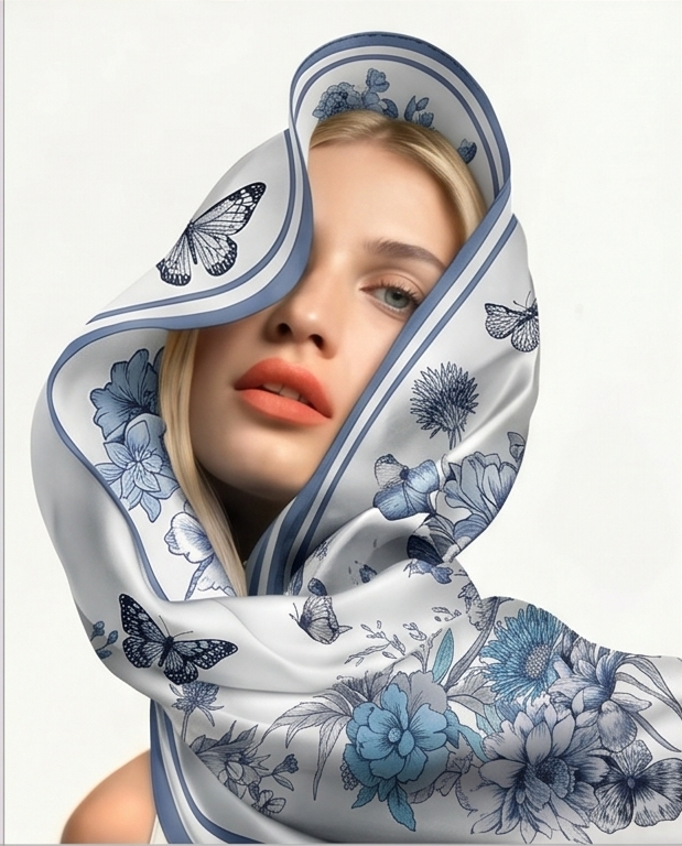 Close up of head wrap