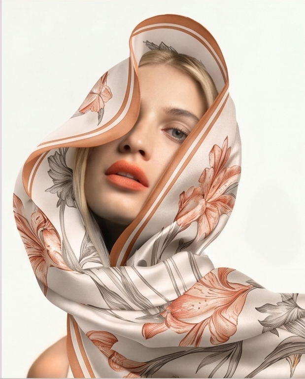 Close up of head wrap