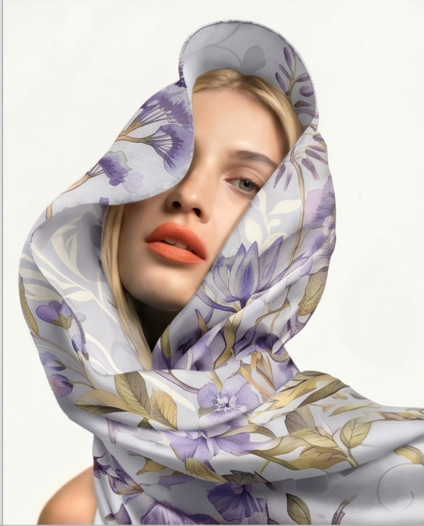 Close up of head wrap