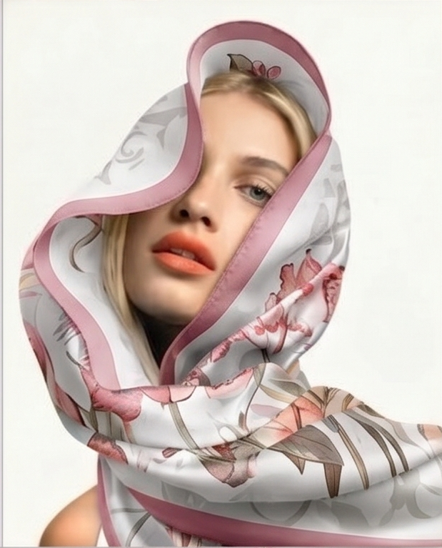 Close up of head wrap