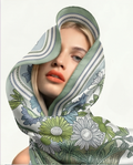 Close up of head wrap